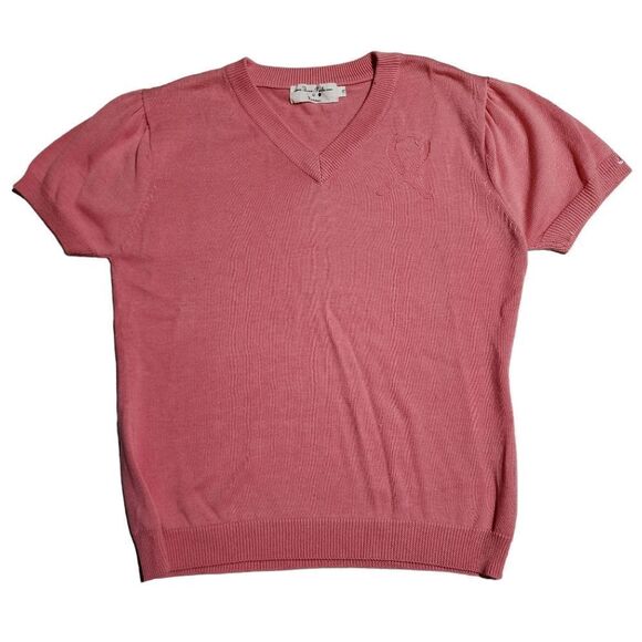 Three purl knitwear  pink breast cancer shirt - Picture 3 of 9